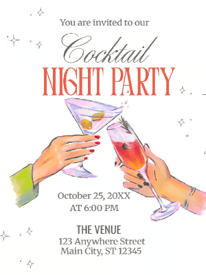 Cocktail Party Invitation