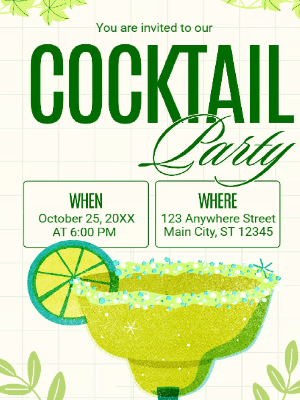 Cocktail Party Invitation