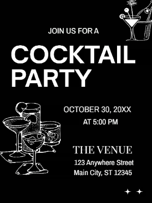 Cocktail Party Invitation