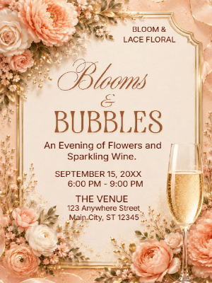 Appreciation Mixer Party Invitation Pink Launch Party Invitation