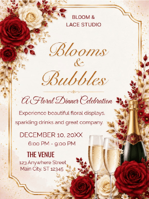 Dinner Party Invitation Networking Party Invitation