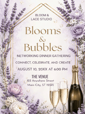 Networking Dinner Party Invitation