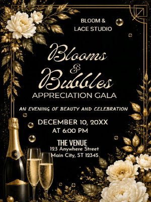 Appreciation Gala Party Invitation