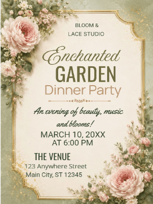 Networking Dinner Party Invitation