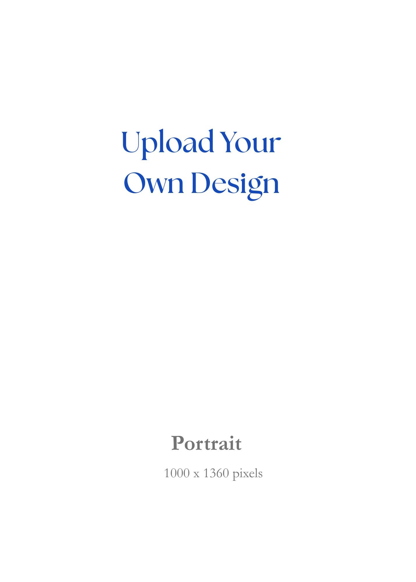 Upload Your Own Design Make your Own Neutral Invitation