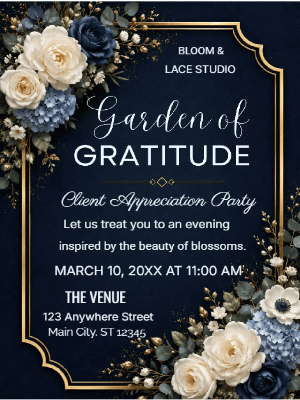 Appreciation Party Invitation Client Appreciation Party