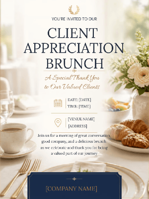 Client Appreciation Brunch