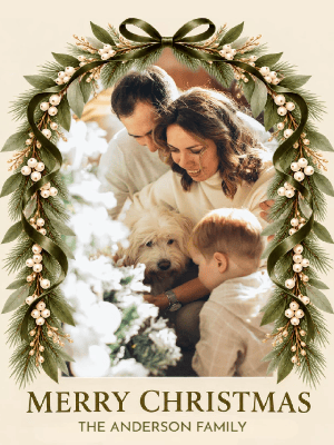 Christmas Garland Greetings