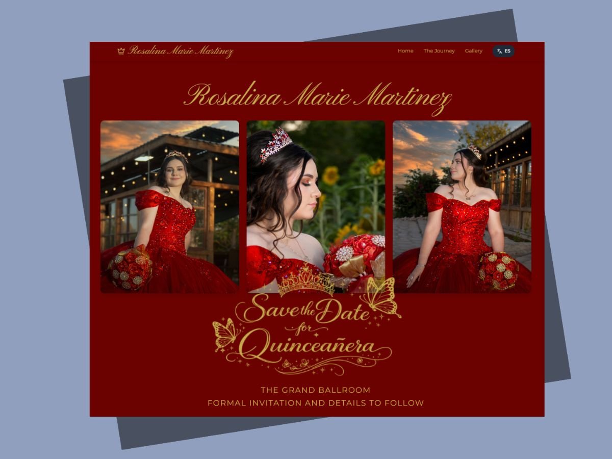 Quinceanera Save the Date Websites