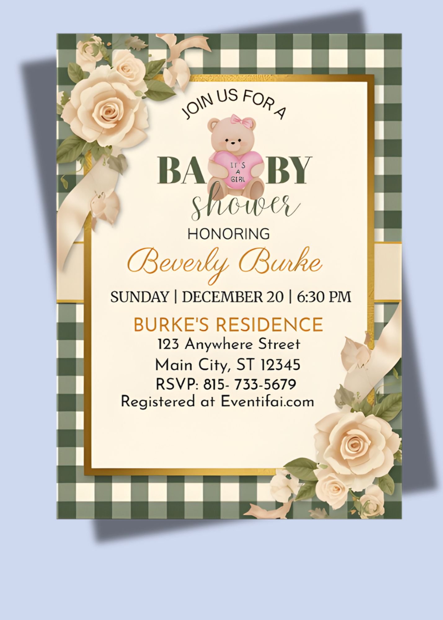 Create, Share, Track RSVP with Digital Online Baby Shower Invitations