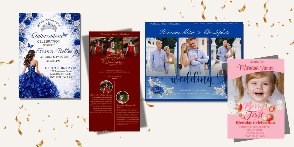 Invitations & Websites