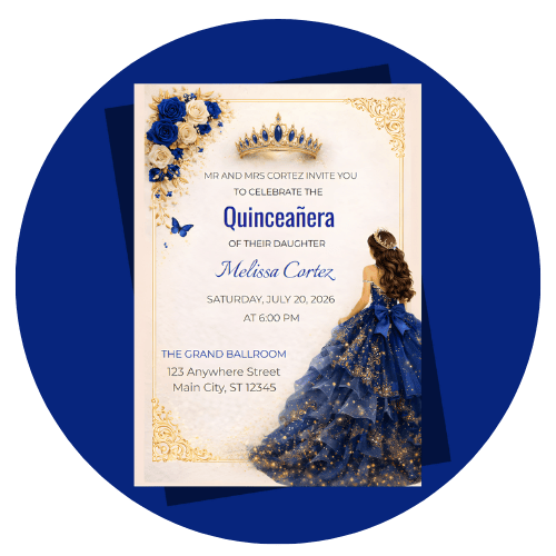 ELEGANT spring invitation style