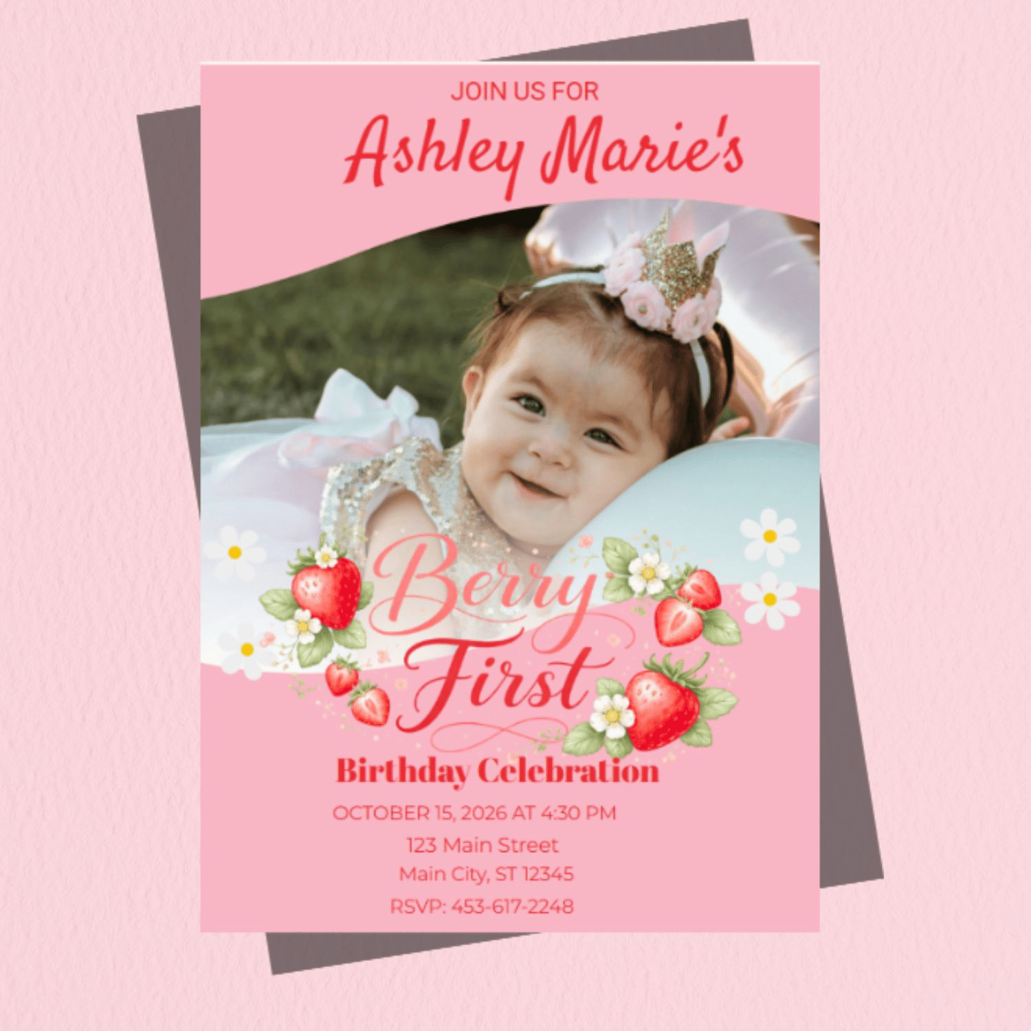 1st Birthday Invitations