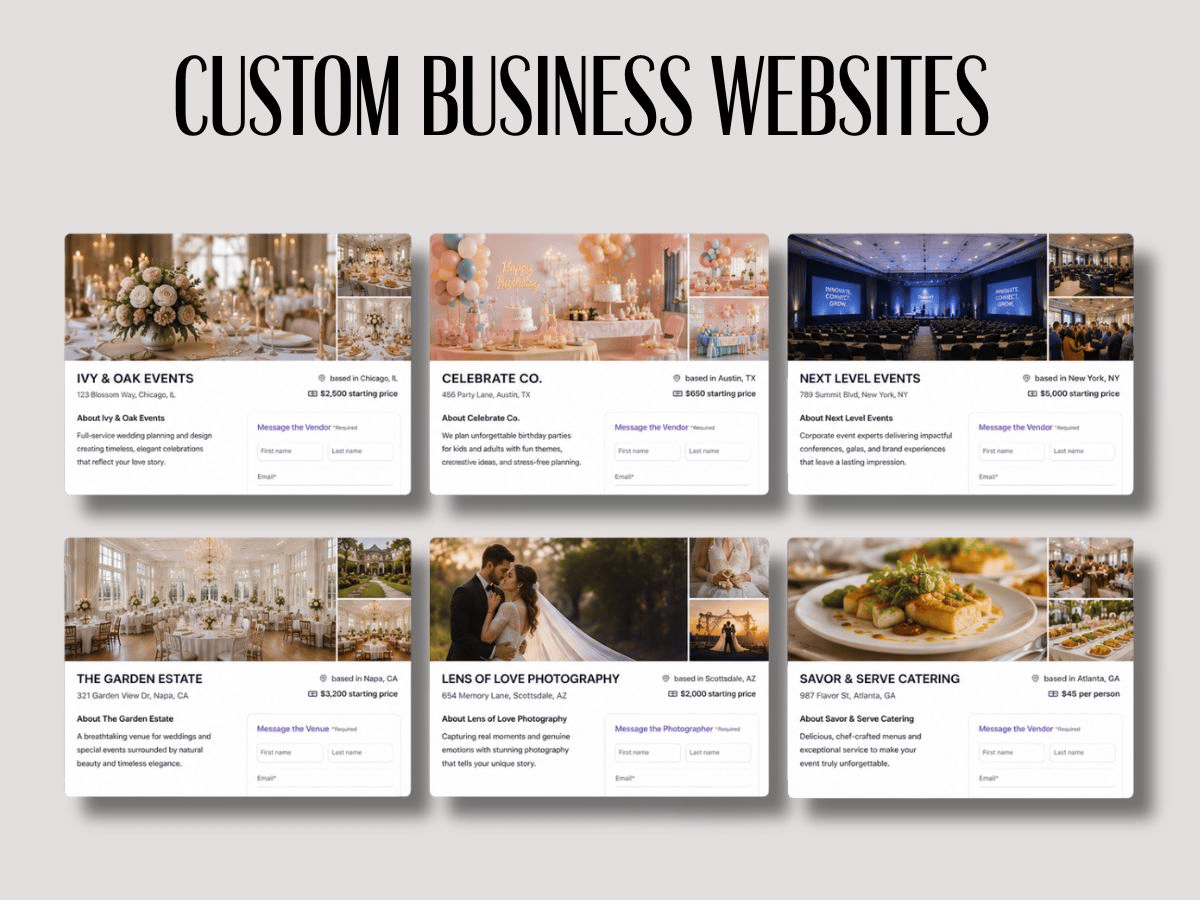 Business Website