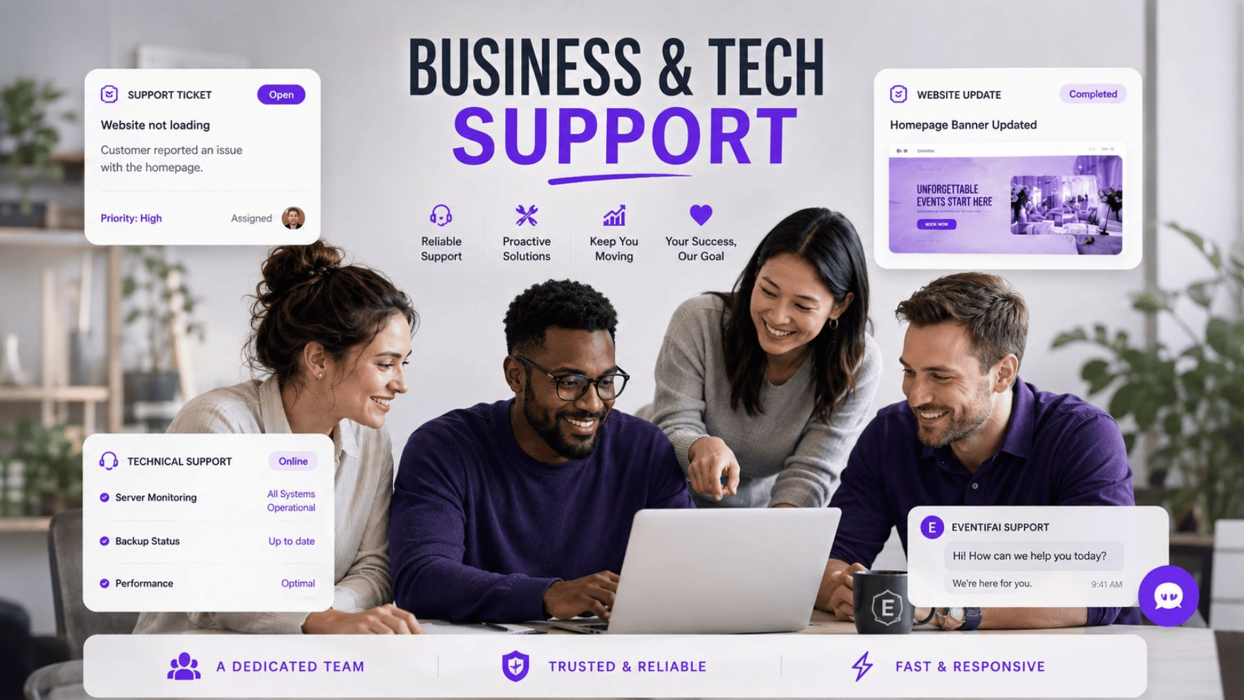 A Team Behind Your Business
