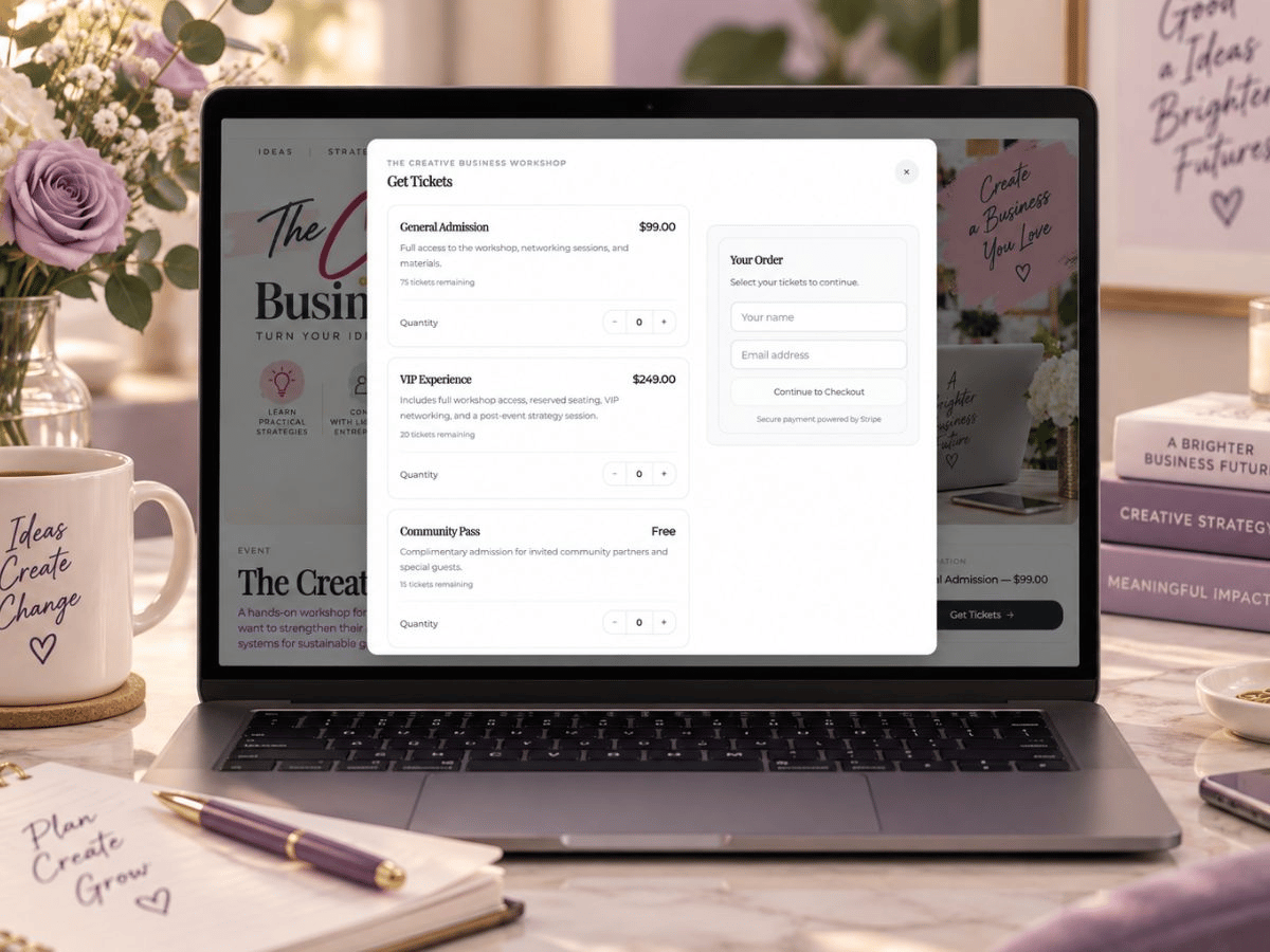 Ticketing & Registration with Eventifai Pro