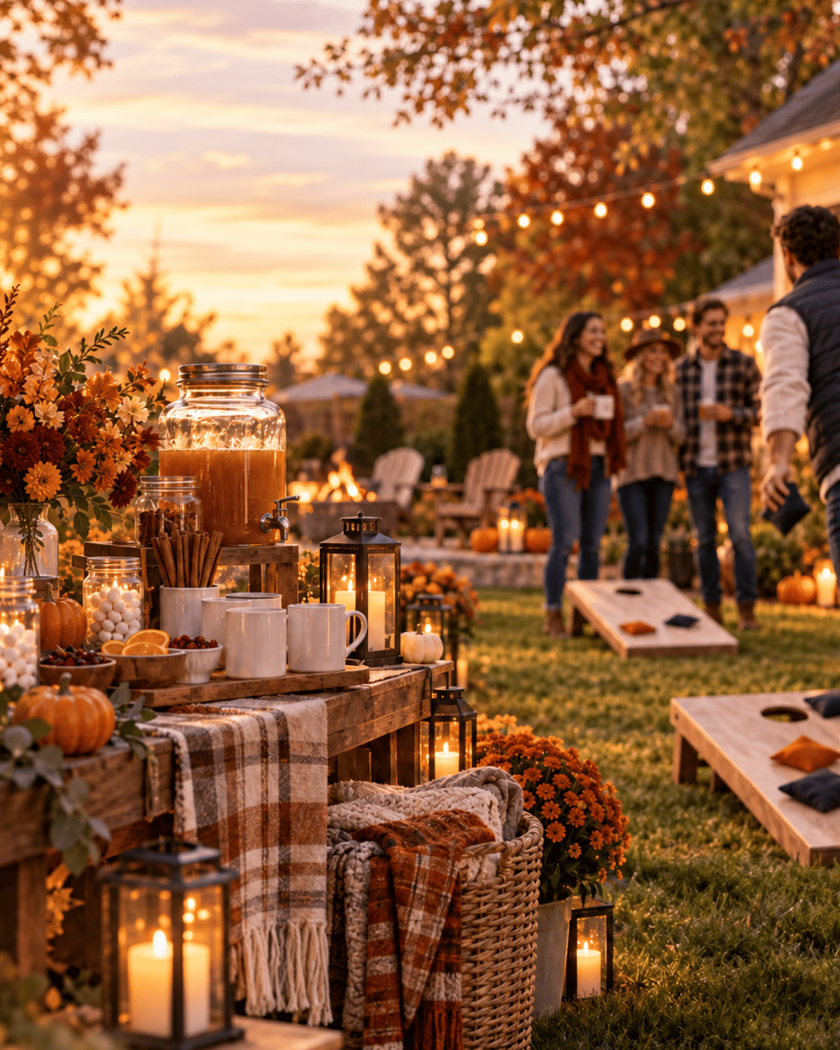 Cider Bar + Lawn Games