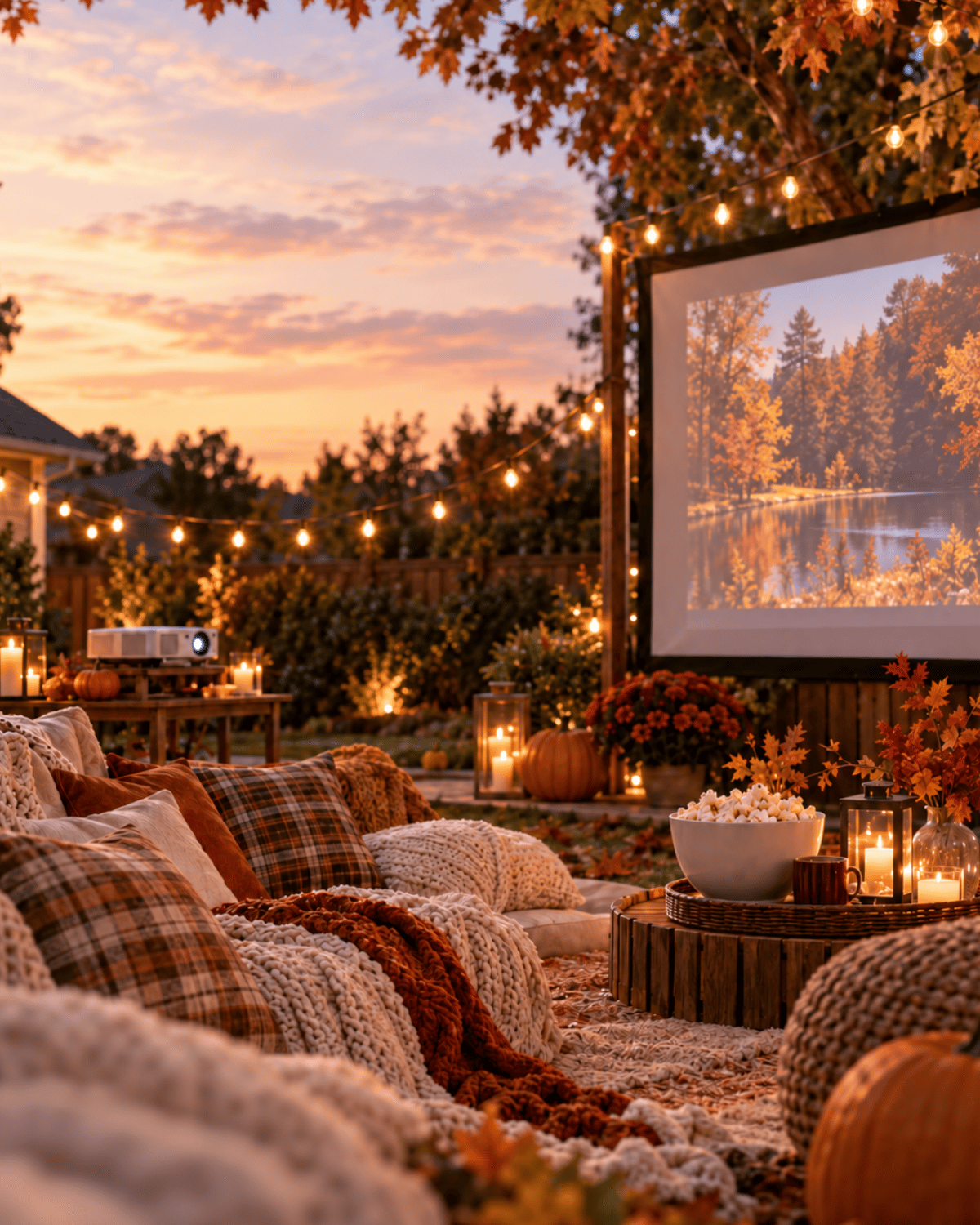 Backyard Movie Night
