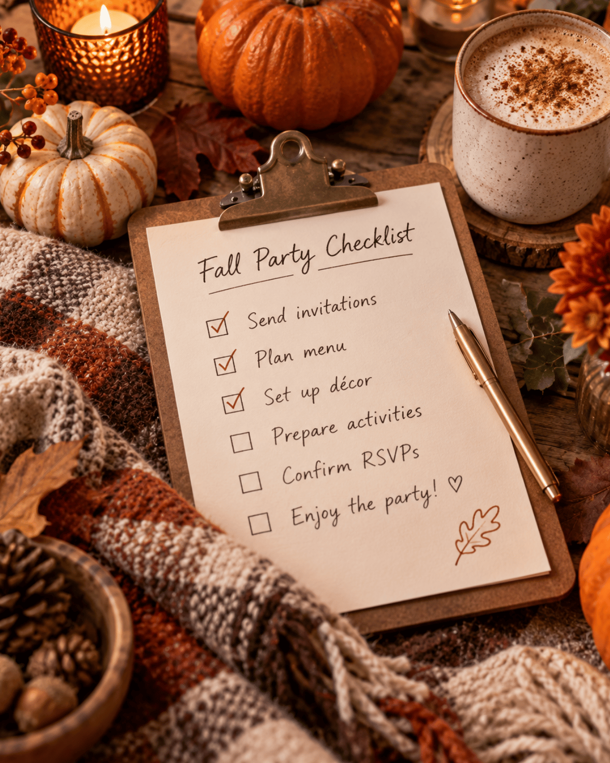 Fall party planning inspiration