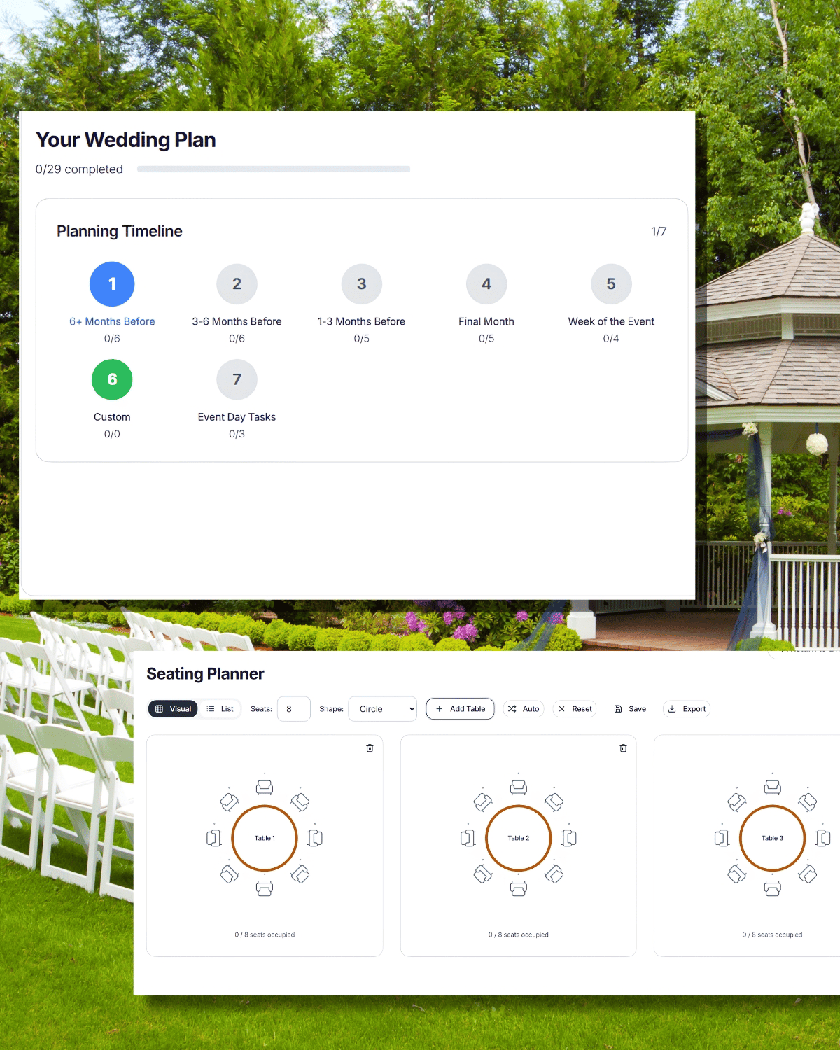 Eventifai Planning Tools